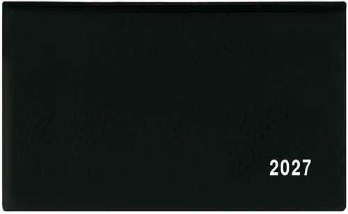 Týdenní diář - Cyril - PVC - černá