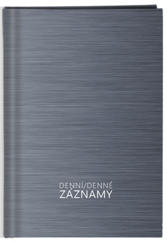 Denní záznamy - A5 - Šedý