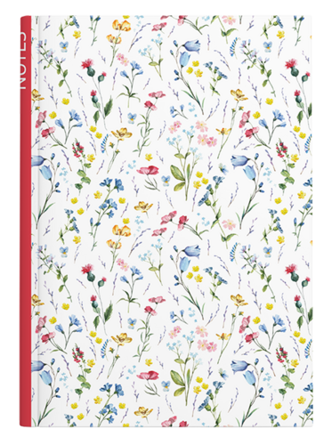 Notes linkovaný - A5 - lamino - Louka