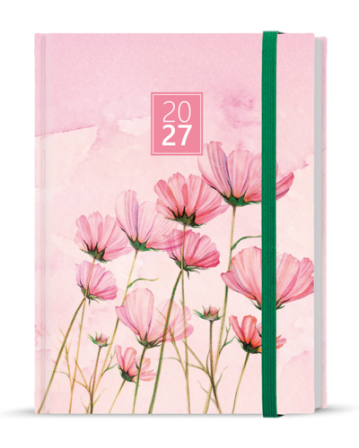 Týdenní diář - Prokop - Lamino - B6 - Růžový