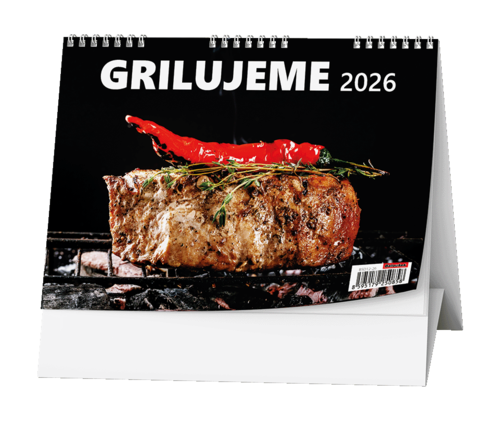 Stolní kalendář - Grilujeme