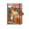 Náhled Notes A5 Premium 120g - Alfons Mucha 2027 - tečky - Tyrkysový 
