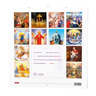 Nástěnný kalendář - Katolický kalendář (s modlitbami)