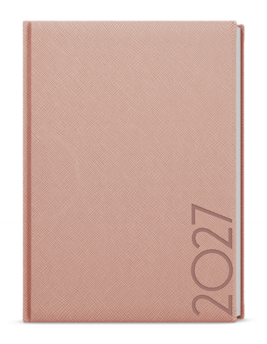 Týdenní diář - Oskar - Tora - A5 - pudrová