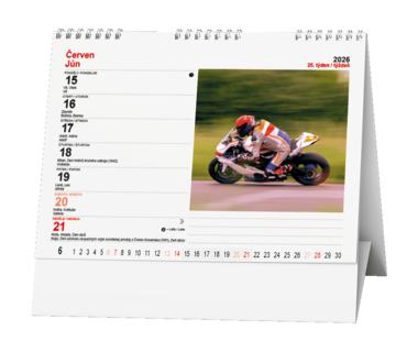 Stolní kalendář - Motorbike                                                