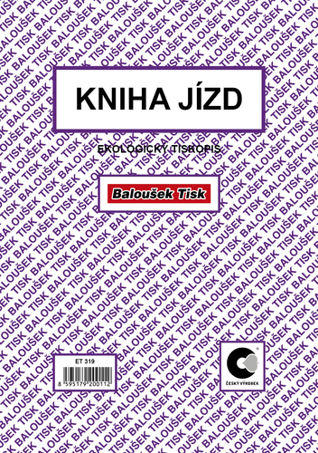 Kniha jízd A5 /fir. a sou. voz. obou./