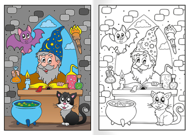 Omalovánka A5 - Pohádky