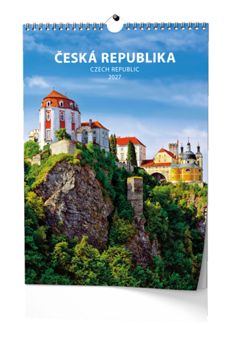Nástěnný kalendář - Česká republika - A3