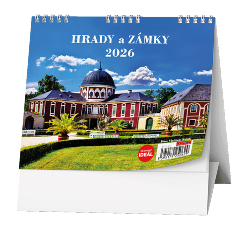 Stolní kalendář - IDEÁL - Hrady a zámky 