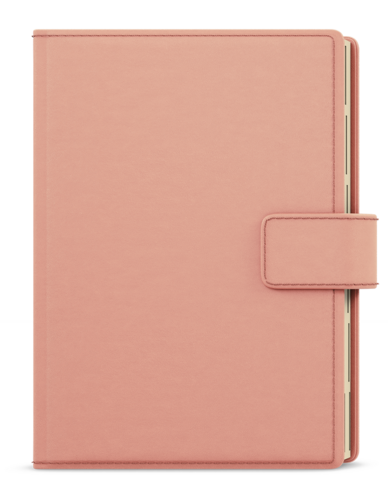 Denní diář - Ctirad s výsekem - Elite - A5 - růžová