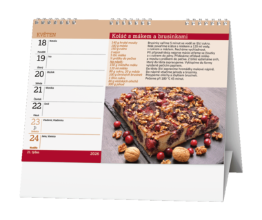 Stolní kalendář - Pečeme!