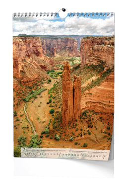 Nástěnný kalendář - Beautiful world - A3