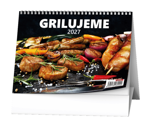 Stolní kalendář - Grilujeme