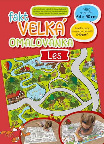 Fakt velká omalovánka - Les