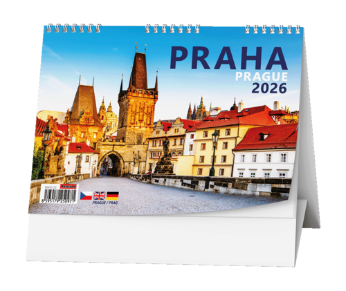 Stolní kalendář - Praha