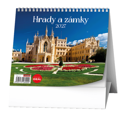 Stolní kalendář - IDEÁL - Hrady a zámky 