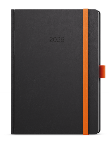 Denní diář - David - Nora - A5 - oranžová