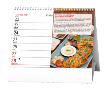 Stolní kalendář - Grilujeme