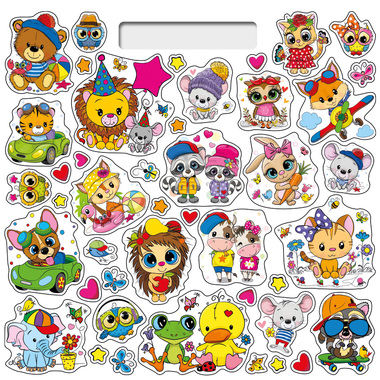 Nalepuj a vybarvuj! Mazlíčci