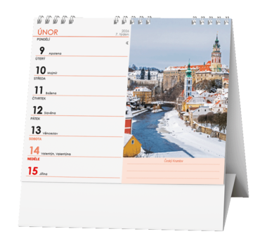 Stolní kalendář - IDEÁL - Česká republika