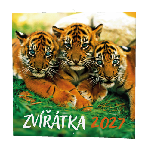 Nástěnný kalendář - Zvířátka