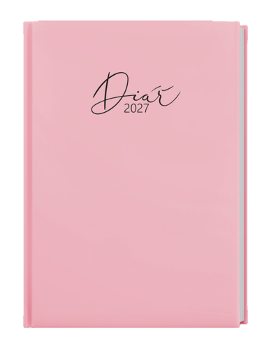 Týdenní diář - Prokop - Pastel - B6 - růžová