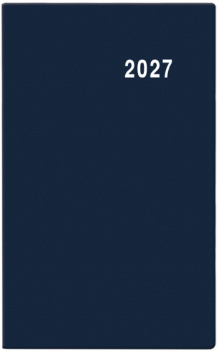 Týdenní diář - Gustav - PVC - modrá