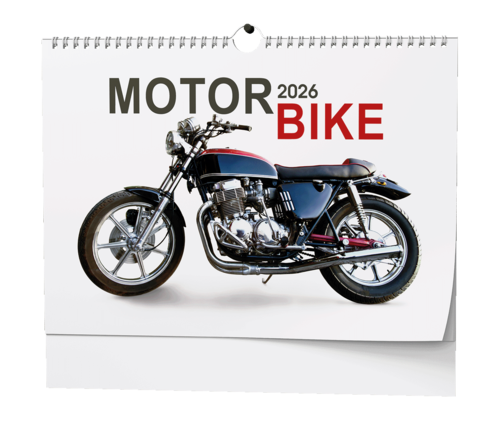 Nástěnný kalendář - Motorbike - A3