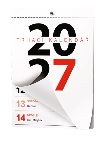 Nástěnný kalendář - Trhací kalendář - A5