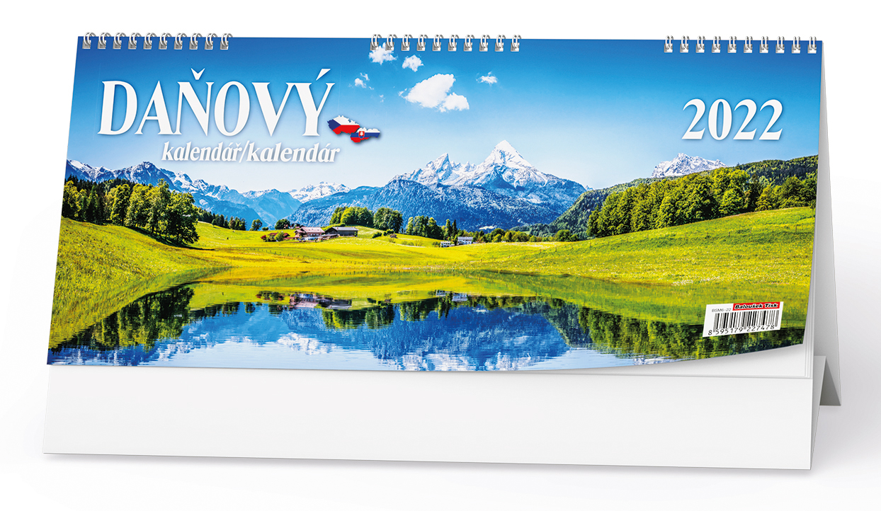 Stolní kalendář - Pracovní daňový kalendář - Příroda