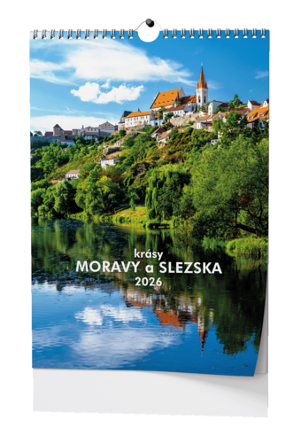 Nástěnný kalendář - Krásy Moravy a Slezska - A3