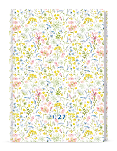 Týdenní diář - Tomáš - Lamino - A4 - Květinky