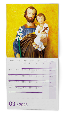 Nástěnný kalendář - Poznámkový - Katolický -  Modlitby