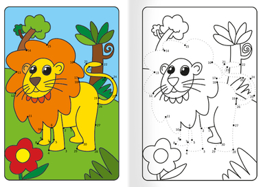 Omalovánka A5 - Číselná spojovačka