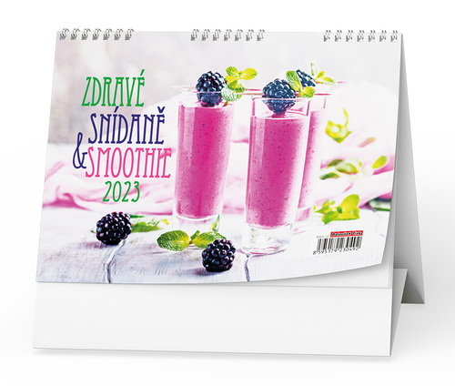 Stolní kalendář - Zdravé snídaně & smoothie