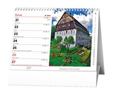 Stolní kalendář - Z domova