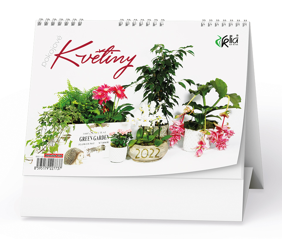 Stolní kalendář - Pokojové  květiny