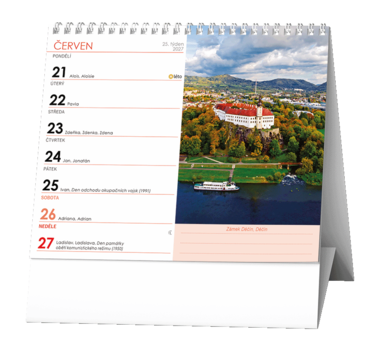 Stolní kalendář - IDEÁL - Česká republika