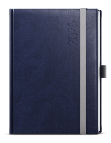 Denní diář - David - Reno - A5 - modrá 