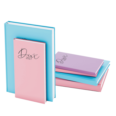 Týdenní diář - Prokop - Pastel - B6 - růžová