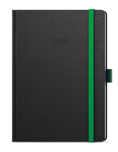 Denní diář - David - Nora - A5 - zelená