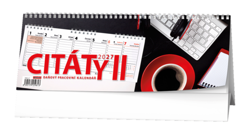 Stolní kalendář - Pracovní kalendář CITÁTY II