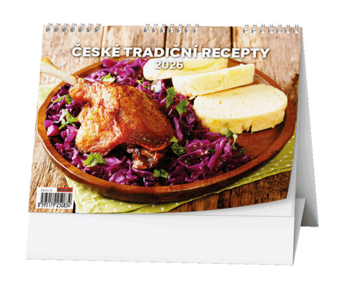 Stolní kalendář - České tradiční recepty