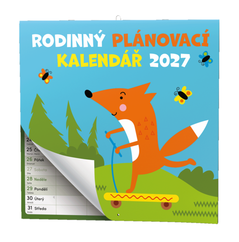 Nástěnný kalendář - Rodinný plánovací kalendář 