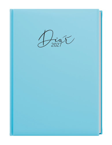 Denní diář - David - Pastel - A5 - modrá