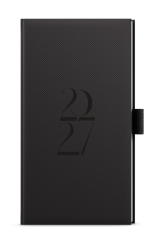 Týdenní diář - Jakub - Deny - kapesní - černá