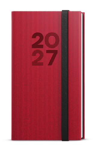 Týdenní diář - Jakub - Vigo - kapesní - červená
