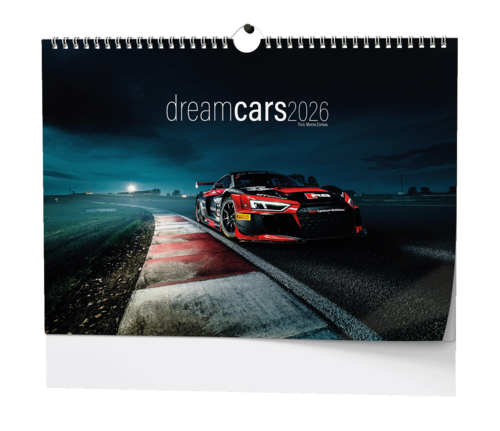 Nástěnný kalendář - Dream Cars - A3