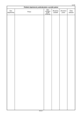 Stavební deník  A4