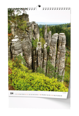 Nástěnný kalendář - Český ráj - A3                                                      